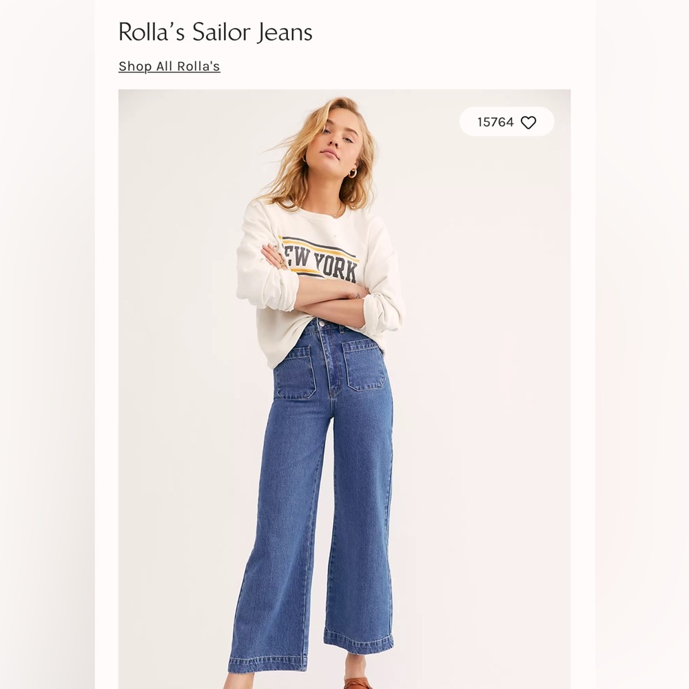 COPY - Rollas Sailor Jean Janet Recycled